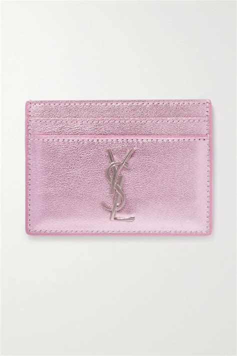 pink ysl cardholder